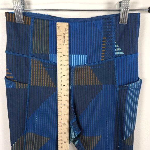 NWT BROOKS‎ METHOD 3/4 TIGHT Leggings Motion Print Pants Size SMALL - Picture 5 of 14